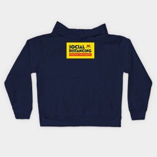 Social Distancing - Bustelo Coffee Kids Hoodie